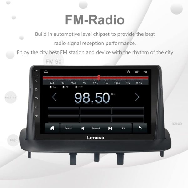 Autoradio Android 10 Megane 3 – Image 6