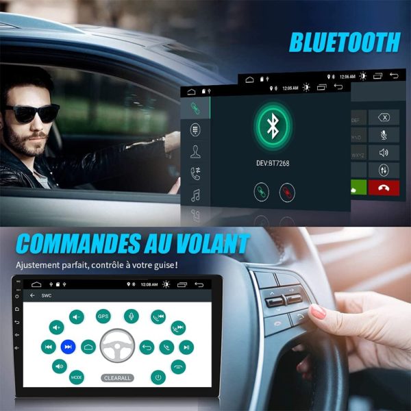 Autoradio pour Peugeot 307/307CC/307SW 2002-2013 – Image 5