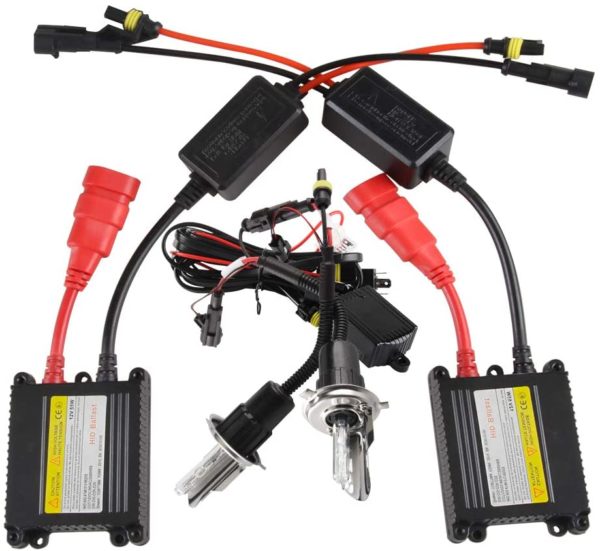 Kit Xenon 55W 6000K Blanc H4 – Image 4