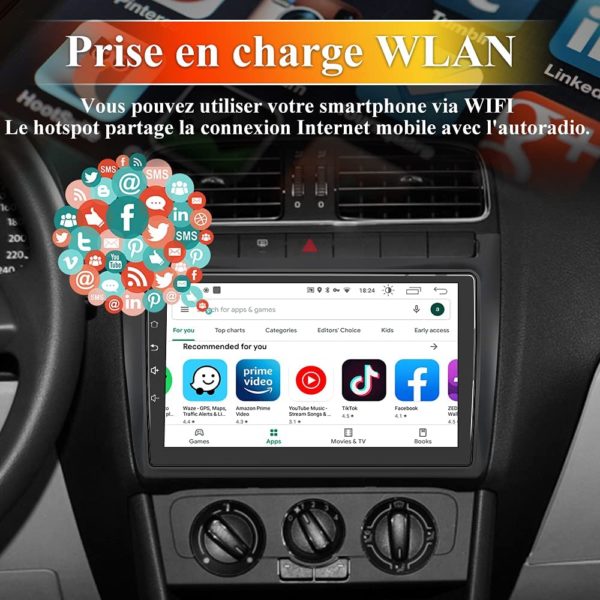 Autoradio Volkswagen Polo 2009-2017 – Image 3