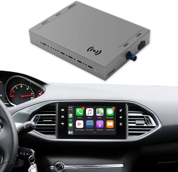 Décodeur Wireless CarPlay pour Citroen Picasso DS4 DS3 / Peugeot 308 508 208 2008 C4