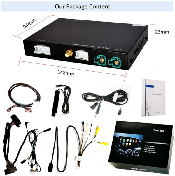 kit Interface CarPlay / Android Auto pour BMW NBT pour BMW 1 2 3 5 7 Série X1 X2 X3 X4 X5 X6 F20 F30 – Image 7