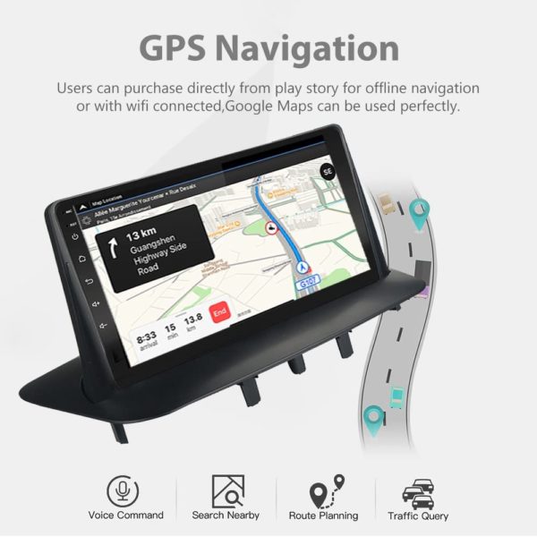 Autoradio Android 10 Megane 3 – Image 3
