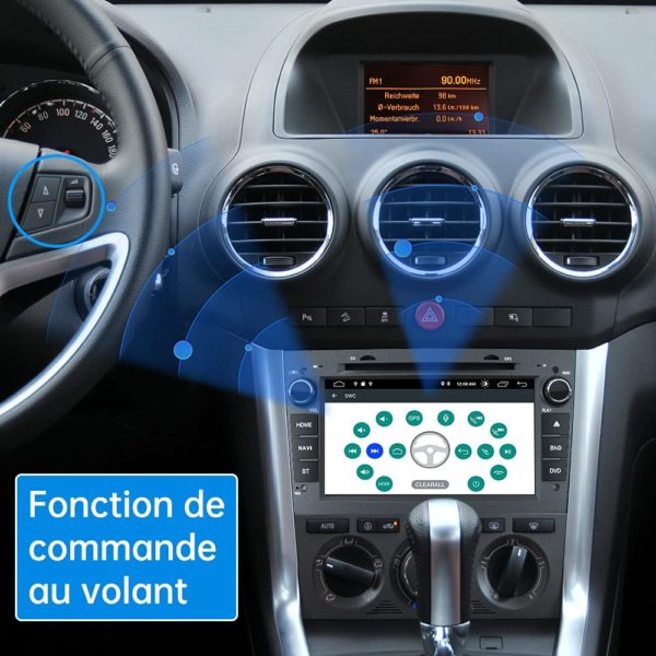 Autoradio Android 10 Opel Vivaro / Renault Traffic – Image 4