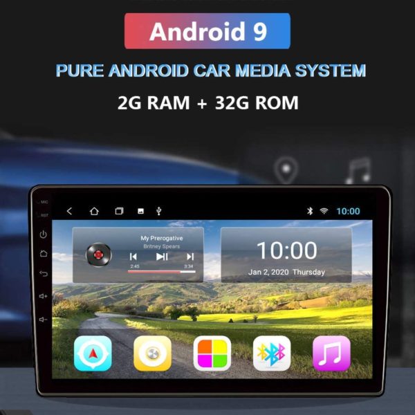 Autoradio Android Nissan Qashqai / Xtrail 2014/2017 – Image 3