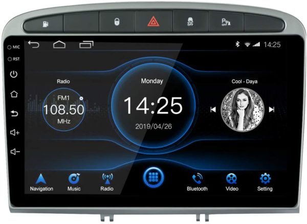 Autoradio Android pour Peugeot 308-408 / 2010-2016