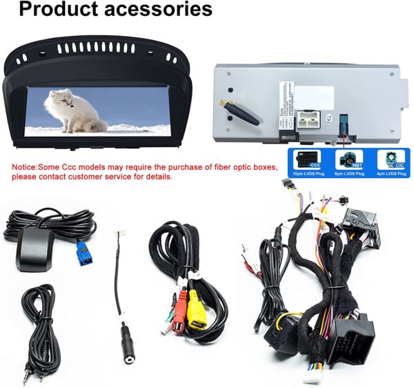 Autoradio Android BMW Série 3 - Série 5 / E90 - E60 / 2009-2012 / Système CIC – Image 7