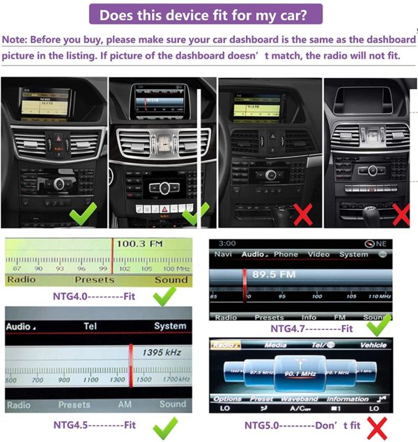Autoradio Android Mercedes Benz W212 NTG4 – Image 2