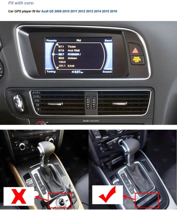 Autoradio Android 10 Audi Q5 NO MMI – Image 2
