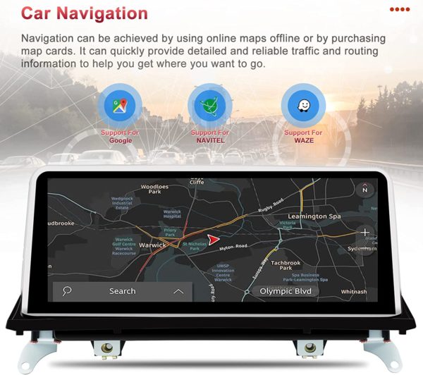 Autoradio Android 10 pour BMW X5 X6 E70 E71 2007-2010 – Image 5
