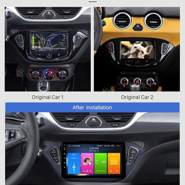 Autoradio Android Opel Corsa 2015 / 2019- ADAM 2013-2016 – Image 2