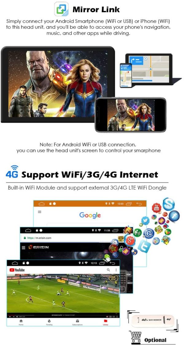 Autoradio Android Mini Cooper – Image 4