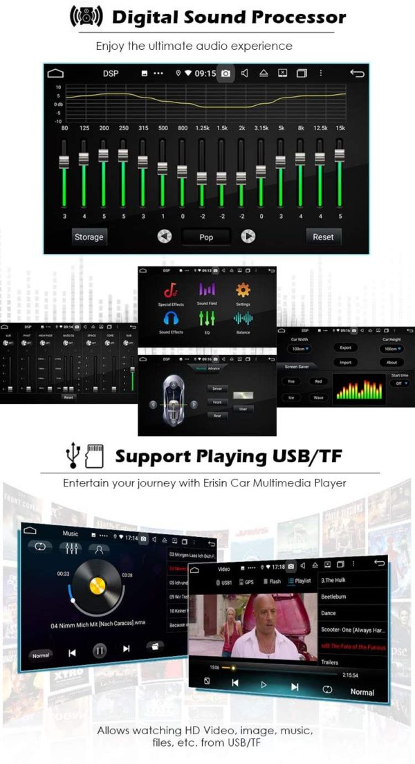 Autoradio Android BMW E46 M3 Rover 75 MG ZT – Image 5