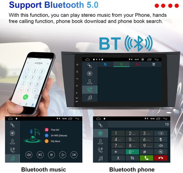 Autoradio Android Mercedes Benz Classe W211 – Image 4