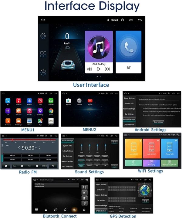 Autoradio Android BMW X3 E83 2004-2012 / 2G RAM - 32G – Image 5