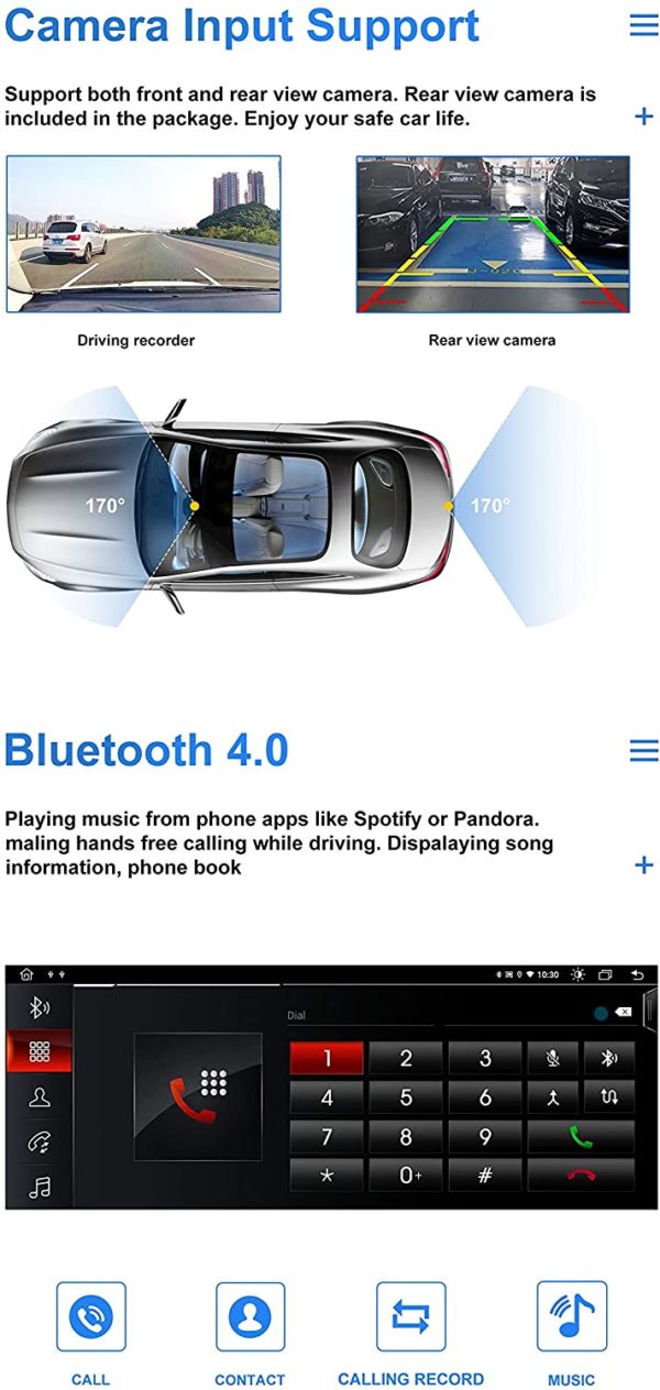 Autoradio Android 10  BMW Série 3 - Série 5 /  E90 - E60 / 2009-2012 / Système CCC – Image 5