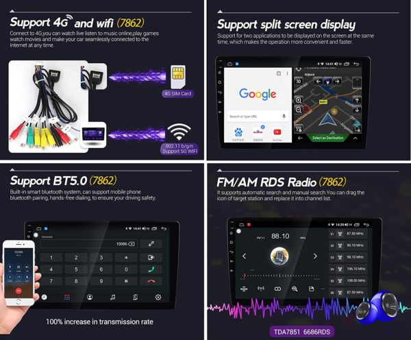 Autoradio Android Audi TT (2006-2011) – Image 4